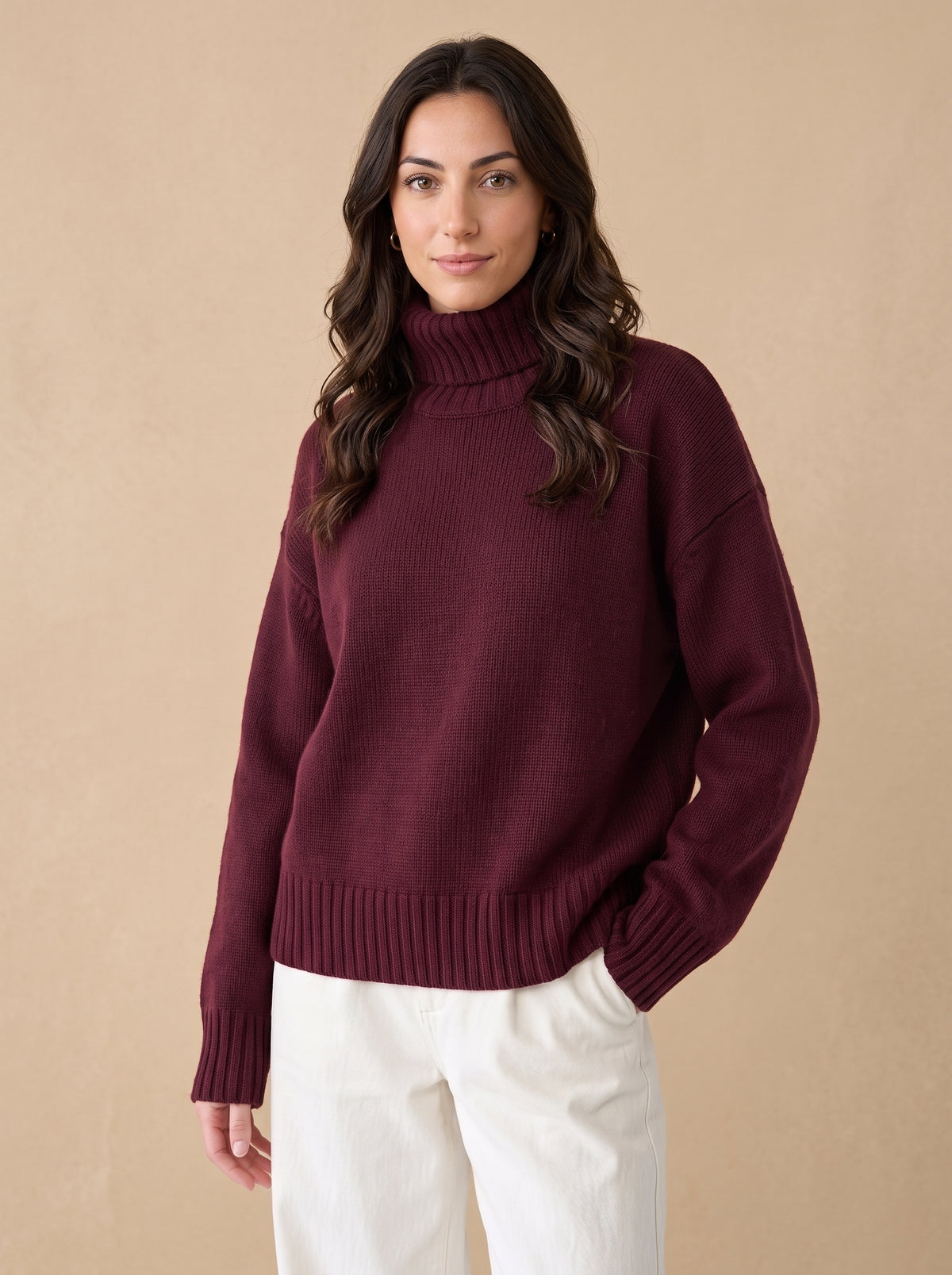 Jersey Marquesina burdeos