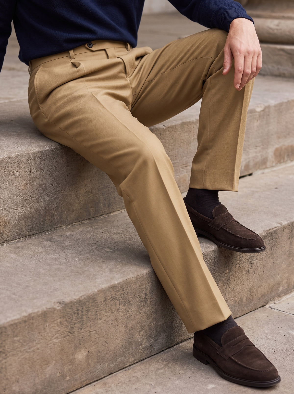 Pantalón Viaducto camel